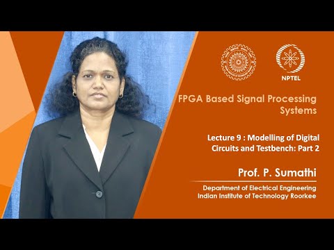 Promo Video of FPGA Based Signal Processing Systems by Prof P Sumathi