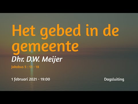 Dagsluiting Jacobus 5 - Dhr. D.W. Meijer
