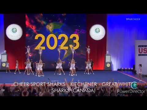 Cheer Sport Great White Sharks Finals World Champions