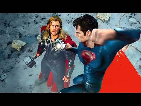 FAN MADE Thor vs Superman final battle | Concept