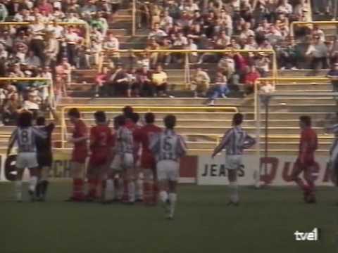 Valladolid-Real Burgos 1-0,1990/91