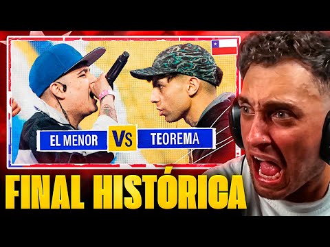 BA-TA-LLÓN INCREÍBLE 😯 BLON REACCIONA A EL MENOR VS TEOREMA FINAL RED BULL 🏆