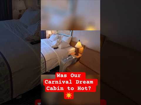 Thumbnail for Carnival Dream AC: Is The Cabin Cool Enough In The Caribbean? 🥶☀️