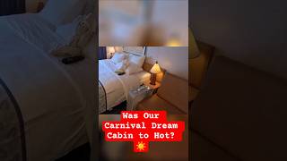 Carnival Dream AC: Is The Cabin Cool Enough In The Caribbean? 🥶☀️