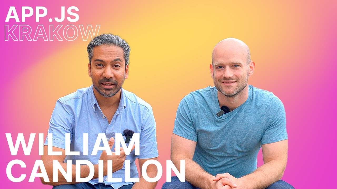 Cover Photo for Episode 31: William Candillon at AppJS 🇵🇱