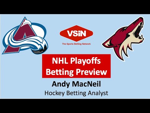 Colorado Avalanche Arizona Coyotes NHL Hockey Playoff Series Betting Preview