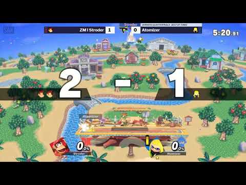 Tap Jump 18 SSBU Winners Quarters - Stroder (Diddy Kong) vs Atomizer (Inkling)