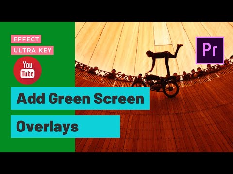 How To Use Any Green Screen Overlays in Premiere Pro | Tutorial