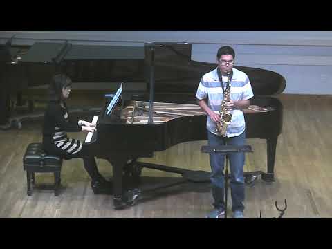 Concerto for Alto Saxophone & String Orchestra (Dubois), movement I | Christopher Sacha, Jr.