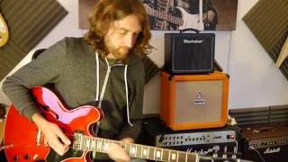 Download lagu Slow blues in Am Jam - Demo Gibson 335 and Marshall JVM205c mp3