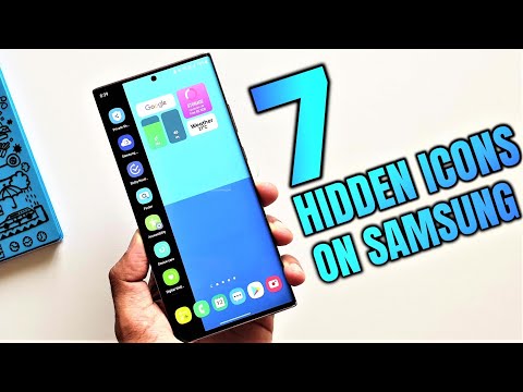 7 hidden app icons in settings menu on One UI 4.0, One UI 3.1, One UI 3.0