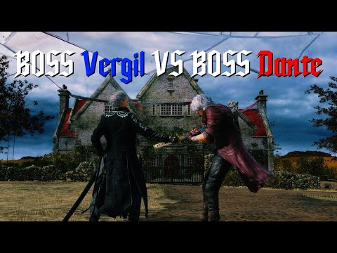 [ Devil May Cry 5 ] BOSS Vergil VS BOSS Dante