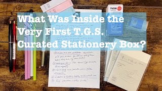 Unpacking My First EVER Curated Stationery Box! What's Inside and Why