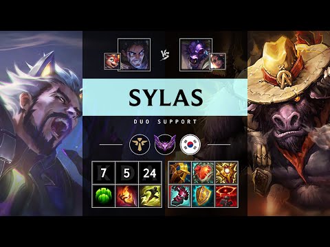 Sylas Support vs Alistar: Vision Controller - KR Master Patch 25.S1.2