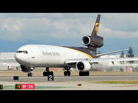 UPS Cargo MD-11F Takeoff at Ontario Airport | N259UP (Recorded Before the Accident)