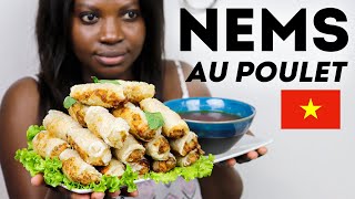 Comment Faire des NEMS au POULET 🇻🇳 (Cuisine Vietnamienne) SAUCE NEM