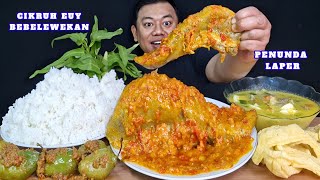 Download lagu ASLI NGEUNAH NAMPOL⁉️ MAKAN GULAI LIDAH SAPI PEDAS SOTO DAGING CABE GENDOT LALAPAN KANGKUNG MENTAH mp3