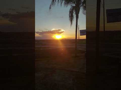 Por do sol #Deus #Natureza #beleza #Goiás #arvoresdeferro #villasuiça #cidadeocidental