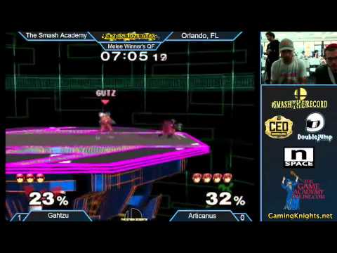 The Smash Academy - Gahtzu (Falcon) vs Articanus (Marth) - Bracket - SSBM