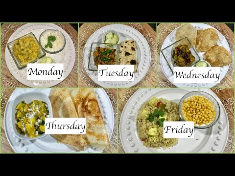 Monday To Friday Indian Summer  Dinner Recipes | Quick  Dinner Ideas | Simple Living Wise Thinking