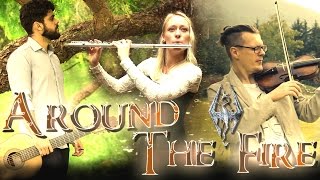 Skyrim - "Around the Fire" (cover by Bevani flute, Ignis & One Violin Band)