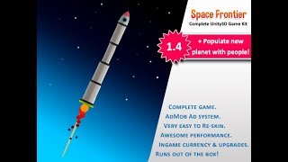 Space Frontier Complete Game Template video preview