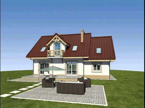 Dom w poziomkach 4 - Projekt domu ARCHON+