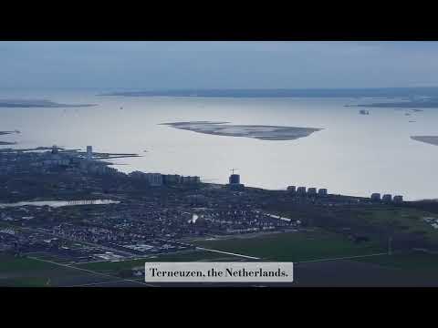DJI Mini 2 SE Drone. 500 Meters Height Test. SkyLab Zaamslag, the Netherlands. April 14th 2023