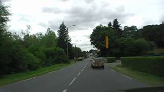 preview picture of video 'Driving Between Saint Servais & Callac, Côtes d'Armor, Brittany, France 11th July 2009'