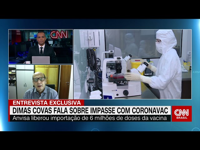 Coronavac é a vacina mais segura contra Covid-19, diz diretor do Butantan