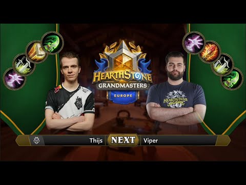Thijs vs Viper | 2021 Hearthstone Grandmasters Europe | Top 8 | Season 1 | Week 2