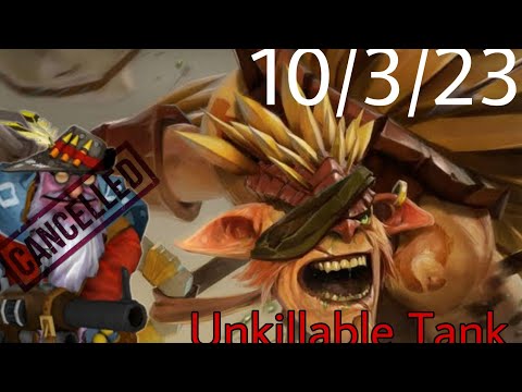 Dota 2 Bristleback how to be super tanky 7.26 [OFFLANE]