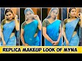 REPLICA MAKEUP LOOK OF MYNA NANDHINI