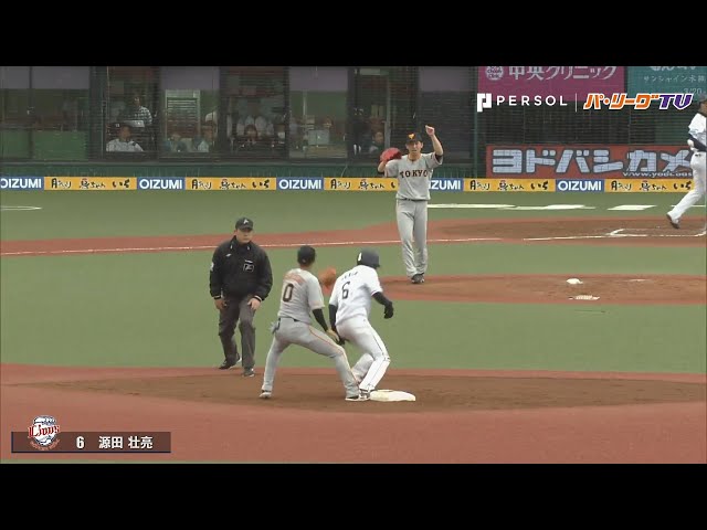 ライオンズが積極走塁で果敢に次の塁を狙う!!