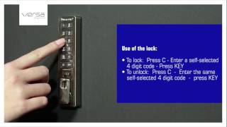 How to program a Digilock VERSA lock