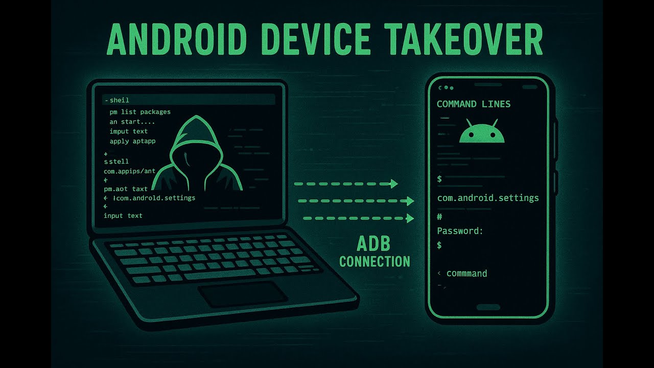 ADB Exploitation: Discover & Exploit Open Port 5555 to Take Over ANY Android Device