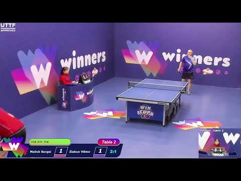 WINners CUP table 2  02.02   Maliuk Sergei - Ziakun Viktor 17:30