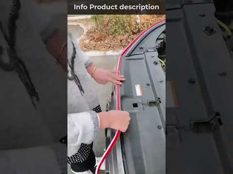 Scan Starting Car Hood Light Strip