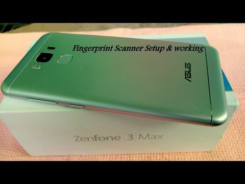 How to Setup Fingerprint Scanner on Asus ZenFone 3 Max (ZC553KL)