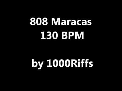808 Maracas Metronome : 130  BPM - Beats Per Minute
