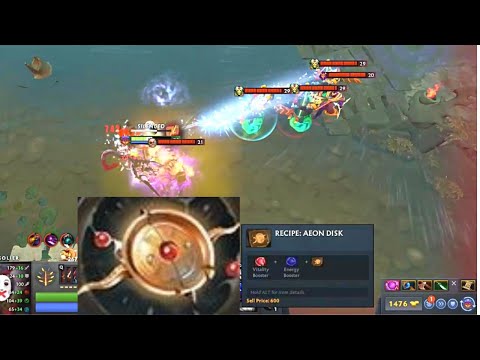 Aeon Disk Bug - Assembling removes backpack CD | Dota 2