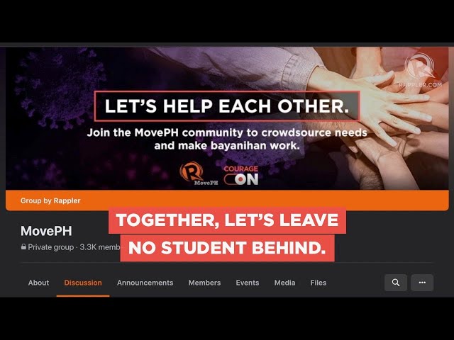 WATCH: #PisoParaSaLaptop campaign brings gadgets to students in need