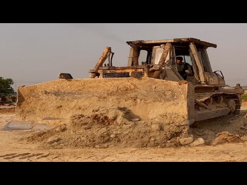 Extreme Dangerous Heavy Operator Bulldozer Machine Skill - Fastest Bulldozer Equipment Working