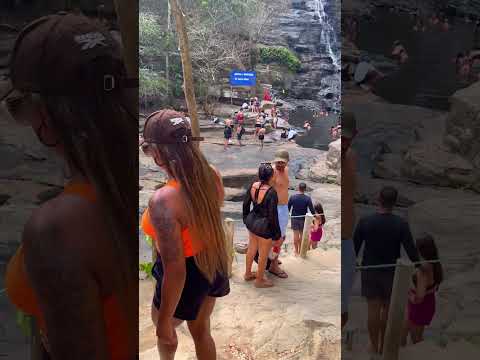 Conhecendo lugares no Ceará #ferias #guaramiranga #viagem #manurio #cachoeira