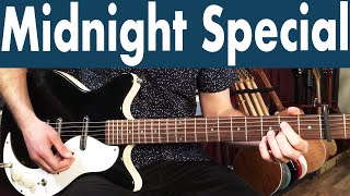 Swampy Midnight Special Chords & Guitar Lesson (CCR)