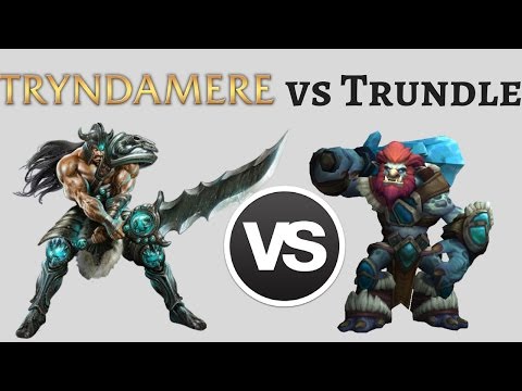 Tryndamere vs Trundle - Winning Lane vs a Trundle as Tryndamere