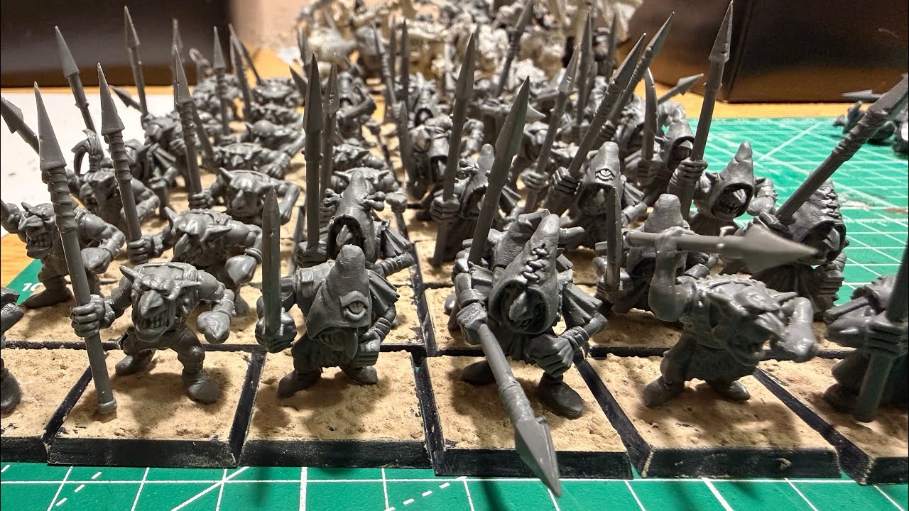 I built 90 goblins in 5 days.
