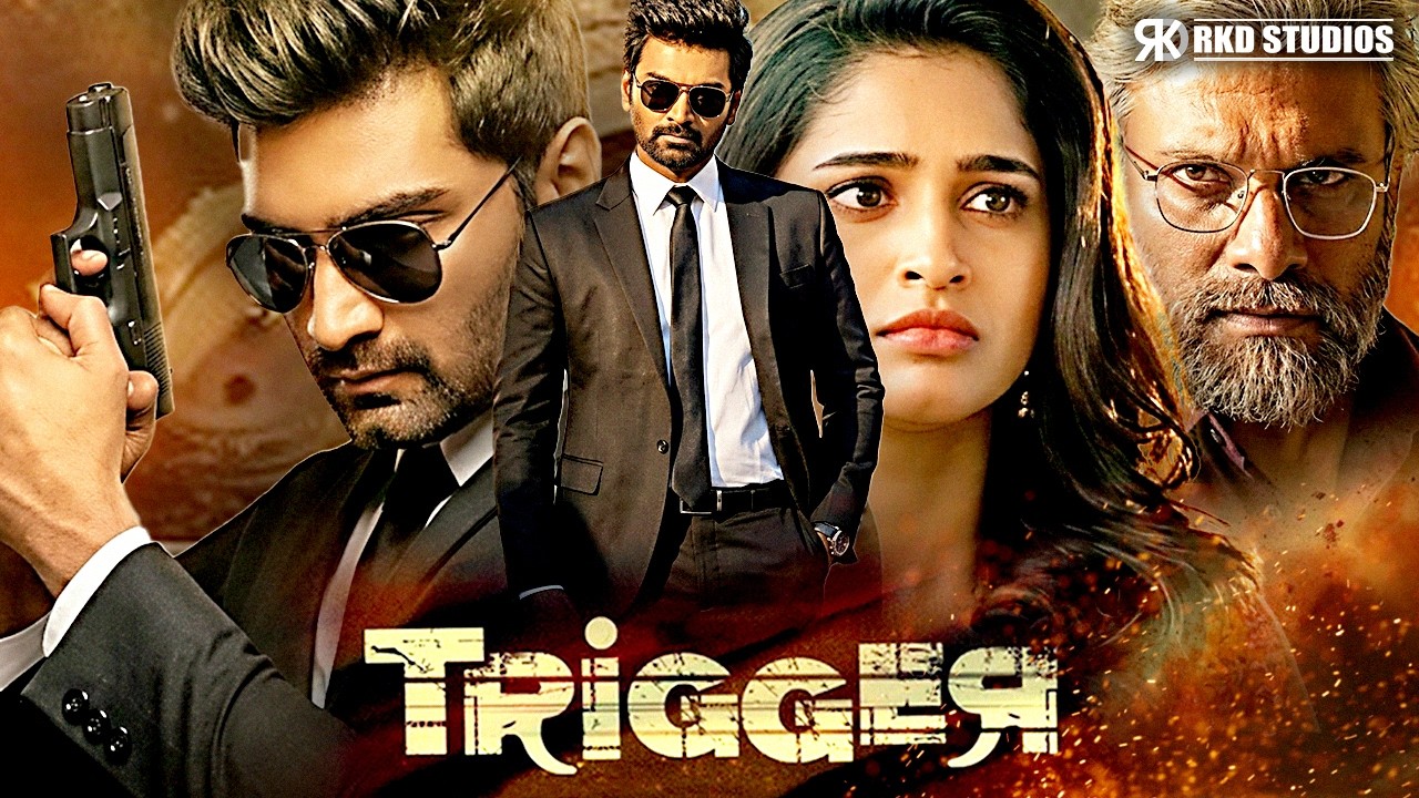 THRILLER Trigger | Atharvaa Murali, Tanya Ravichandran, Munishkanth South Action Hindi Dubbed Movie