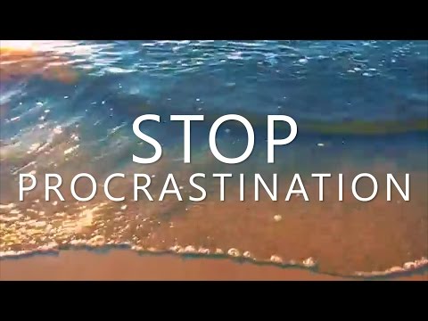 Hypnosis to Stop Procrastination (Overcome Anxiety, Perfectionism & Stop Procrastinating)