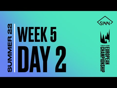 LEC Summer Split 2022 | Woche 5 Tag 2